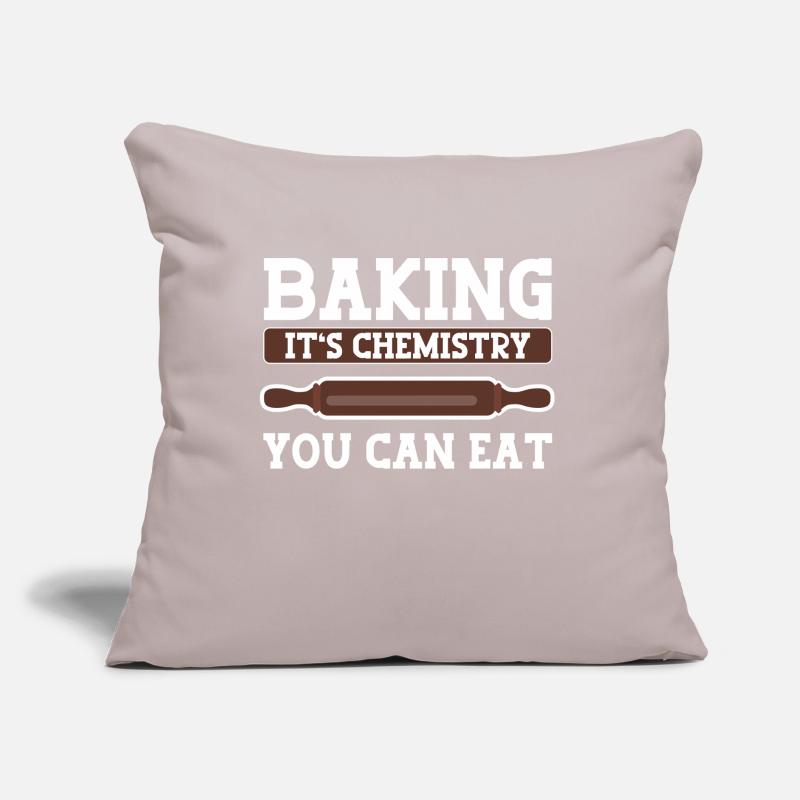 Baking Bakery Baker Sofa pillow with filling 45cm x 45cm