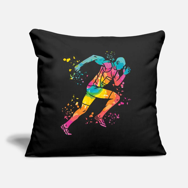 Sprinter Colorsplash Sprintender Sprint Coussin et housse de 45 x 45 cm
