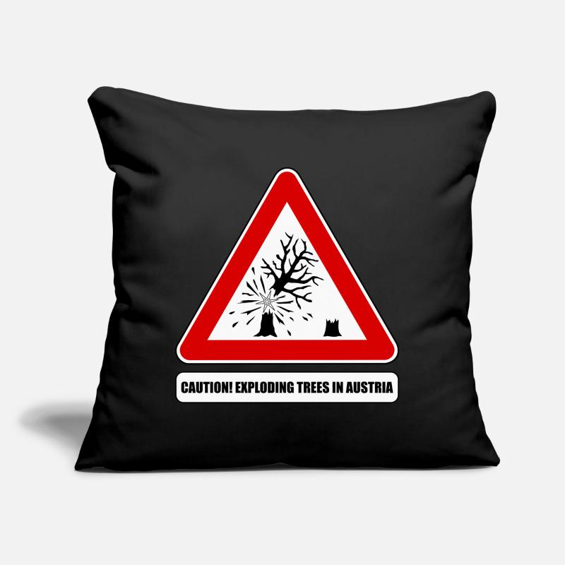 explodierende bäume,  exploding trees Austria Sofakissen mit Füllung 45 x 45 cm