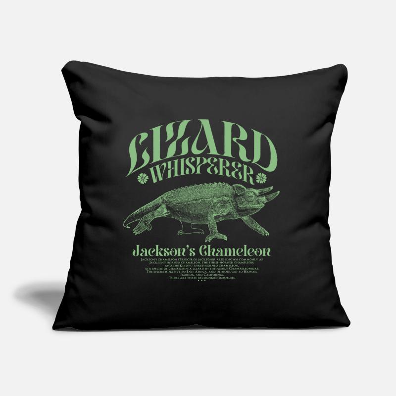 Jackson's Chameleon Lizard Whisperer Sofa pillow with filling 45cm x 45cm