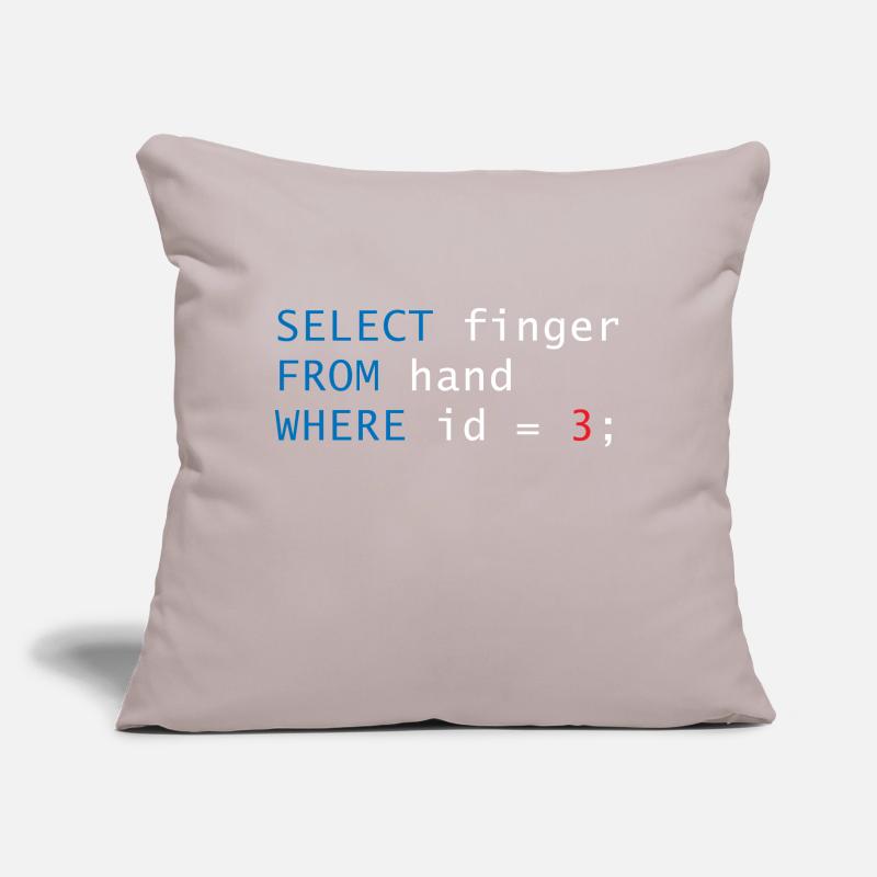 Codefinger Sofakissen mit Füllung 45 x 45 cm