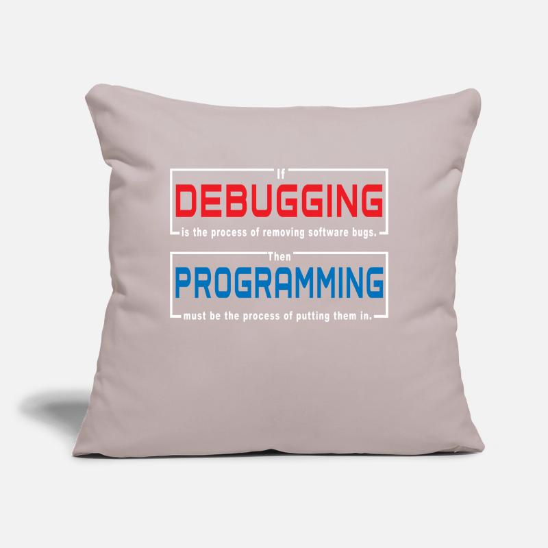 Debugging programming Sofa pillow with filling 45cm x 45cm
