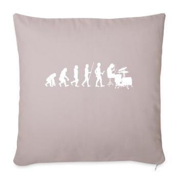 Drummer Drummer Evolution Drums - Coussin et housse de 45 x 45 cm - taupe clair - Devant