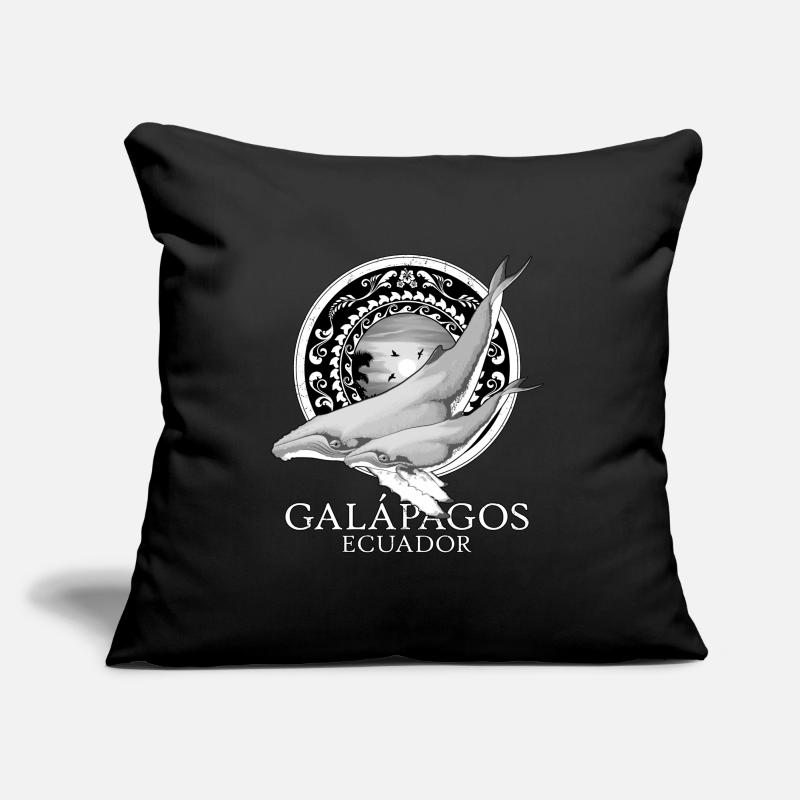 Buckelwale Galápagos Ecuador Sofakissen mit Füllung 45 x 45 cm