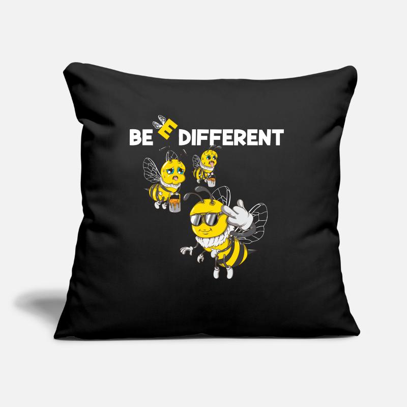 Be different Bees Honey Bee Honey bee beekeeper Sofa pillow with filling 45cm x 45cm