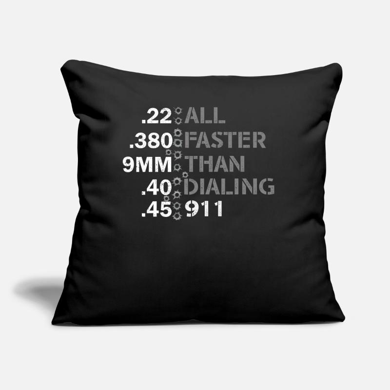 Tout cela plus rapide que la numérotation Coussin et housse de 45 x 45 cm