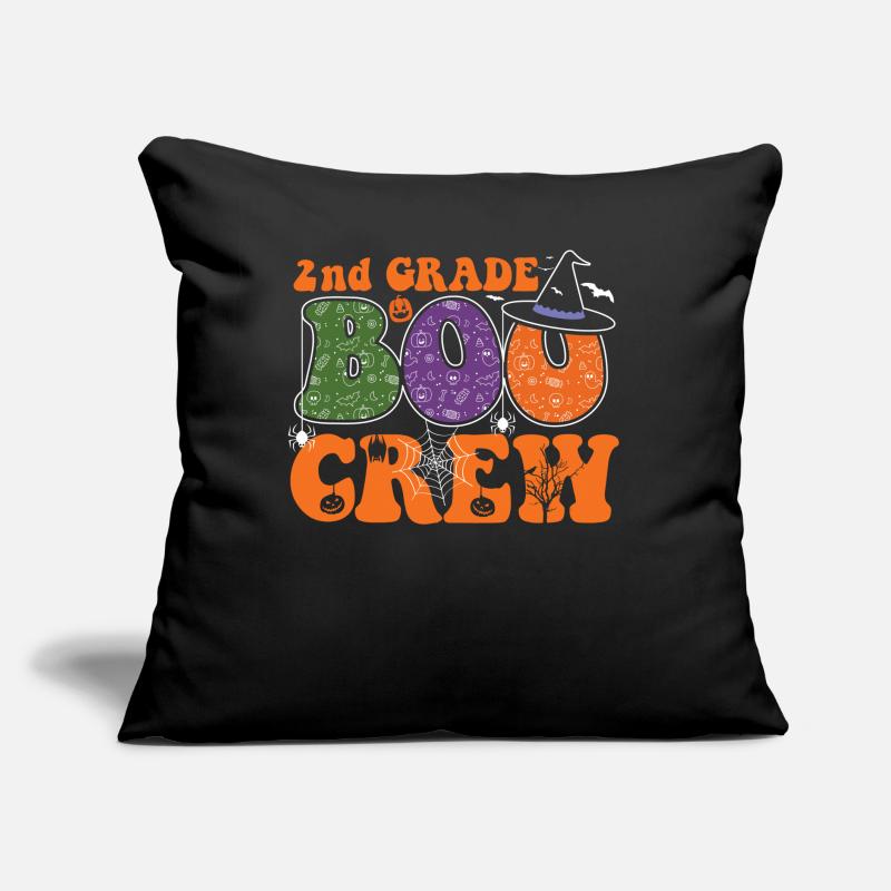 2nd Class Boo Crew Ghostly Pumpkin Monsters Sofa pillow with filling 45cm x 45cm