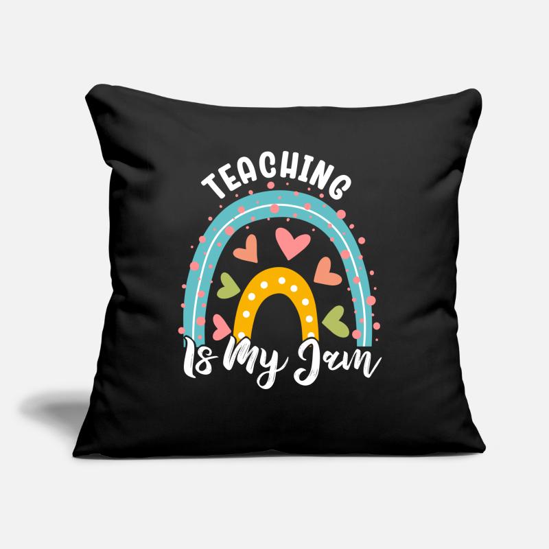 Enseigner est mon appréciation de l’enseignant de l’école Jam Coussin et housse de 45 x 45 cm