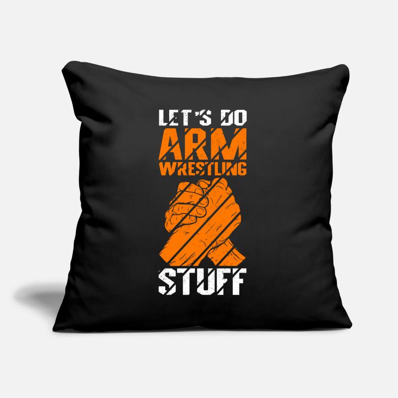 Bras de fer | Cadeau de bras de fer Coussin et housse de 45 x 45 cm