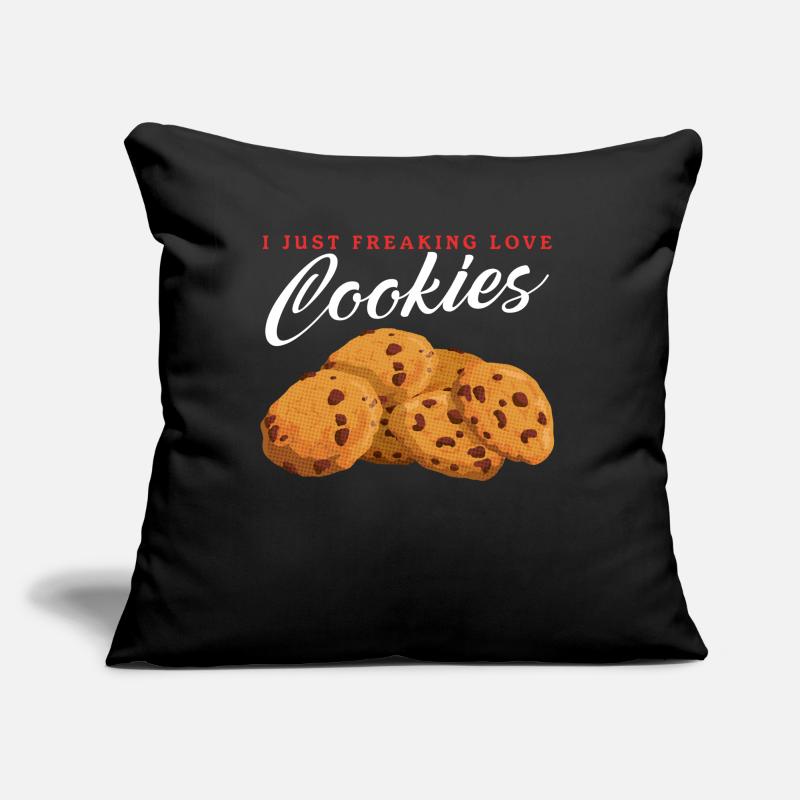 Cookies Cookie Baking Cookie Cookie Gift Coussin et housse de 45 x 45 cm