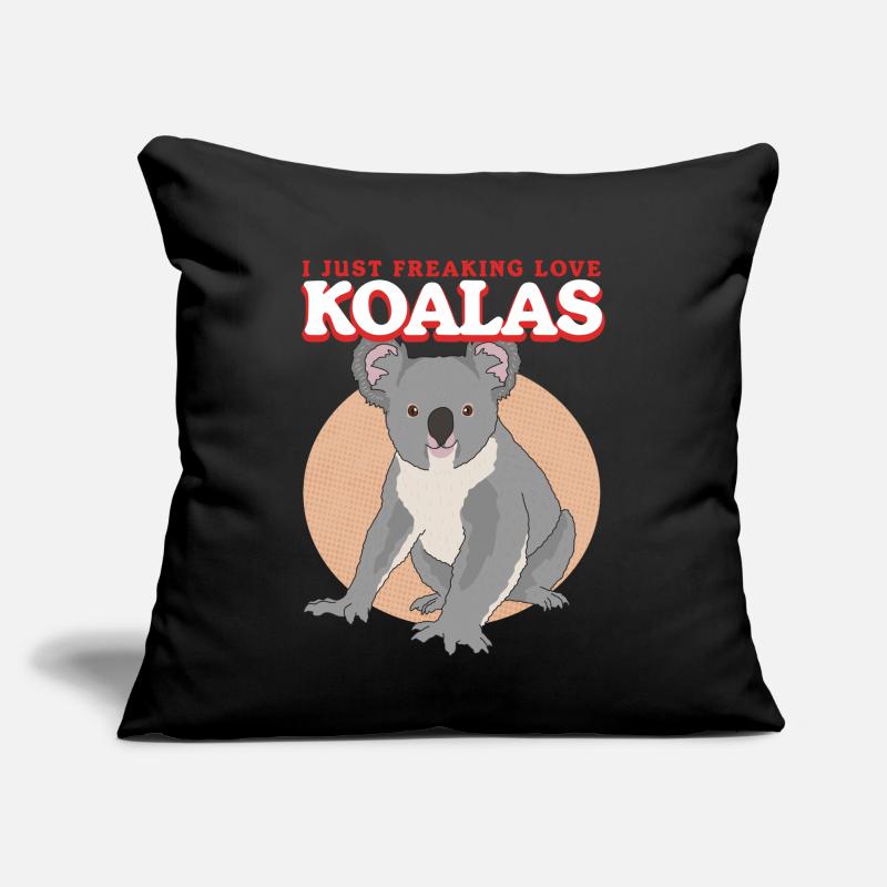 Koala Koalabär Koalas Koalabären Geschenk Sofakissen mit Füllung 45 x 45 cm