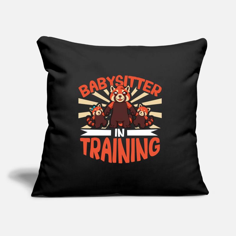 Babysitter in training - Babysitter Sofakissen mit Füllung 45 x 45 cm