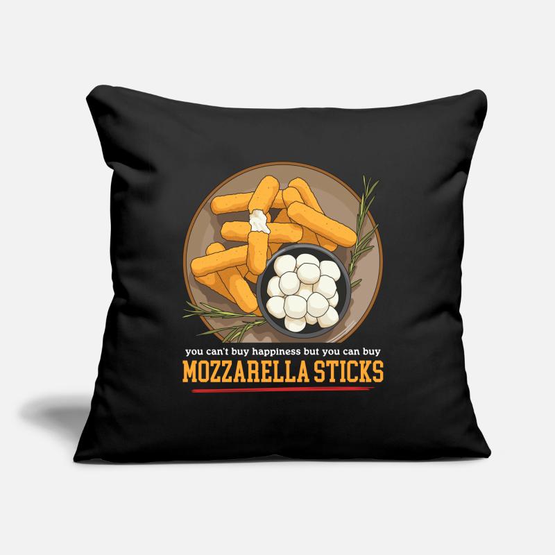 Mozzarella Sticks Cheese Mozzarella Sticks Gift Sofa pillow with filling 45cm x 45cm