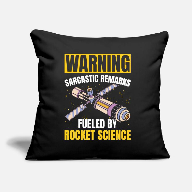Space Aircraft Engineer Fueled Rocket Science Sofa pillow with filling 45cm x 45cm