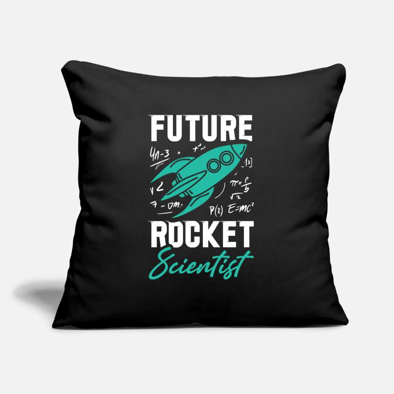 Rocket Scientist Future Mathematician Rackete Coussin et housse de 45 x 45 cm