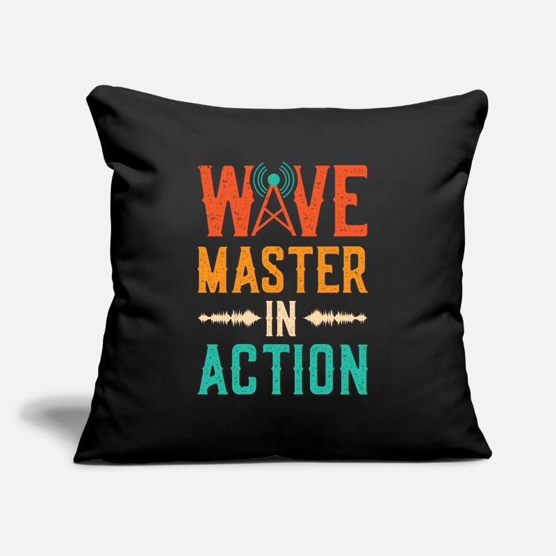 Citation de Wave Master In Action - Conférencier du programme Coussin et housse de 45 x 45 cm