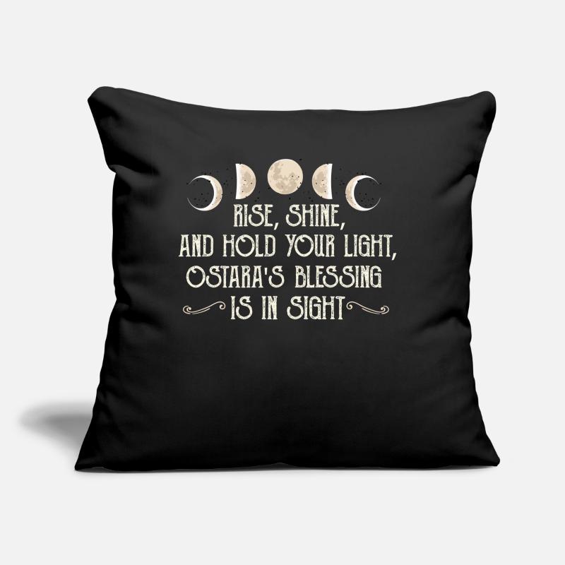 Ostara Witch Moon Eostre Spring Eastern Sofa pillow with filling 45cm x 45cm