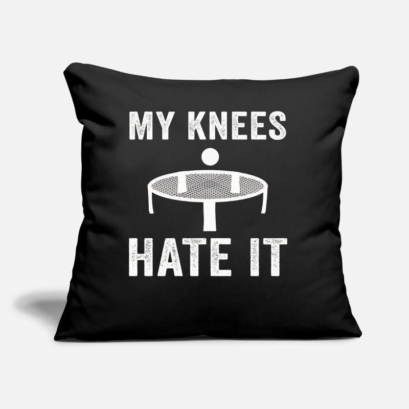 My Knees Hate It Roundnet Spike Ball Sofa pillow with filling 45cm x 45cm
