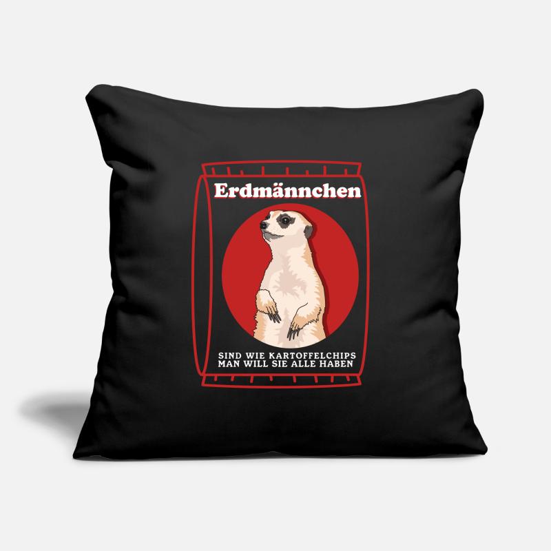 Les suricates sont comme le cadeau des suricates Coussin et housse de 45 x 45 cm