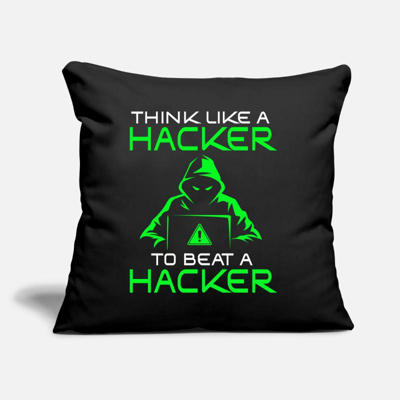 Ethical Hacker Cybersecurity Expertise Sofa pillow with filling 45cm x 45cm