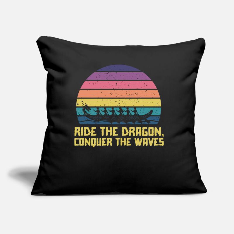 Ride The Dragon, Conquer The Waves Sofa pillow with filling 45cm x 45cm