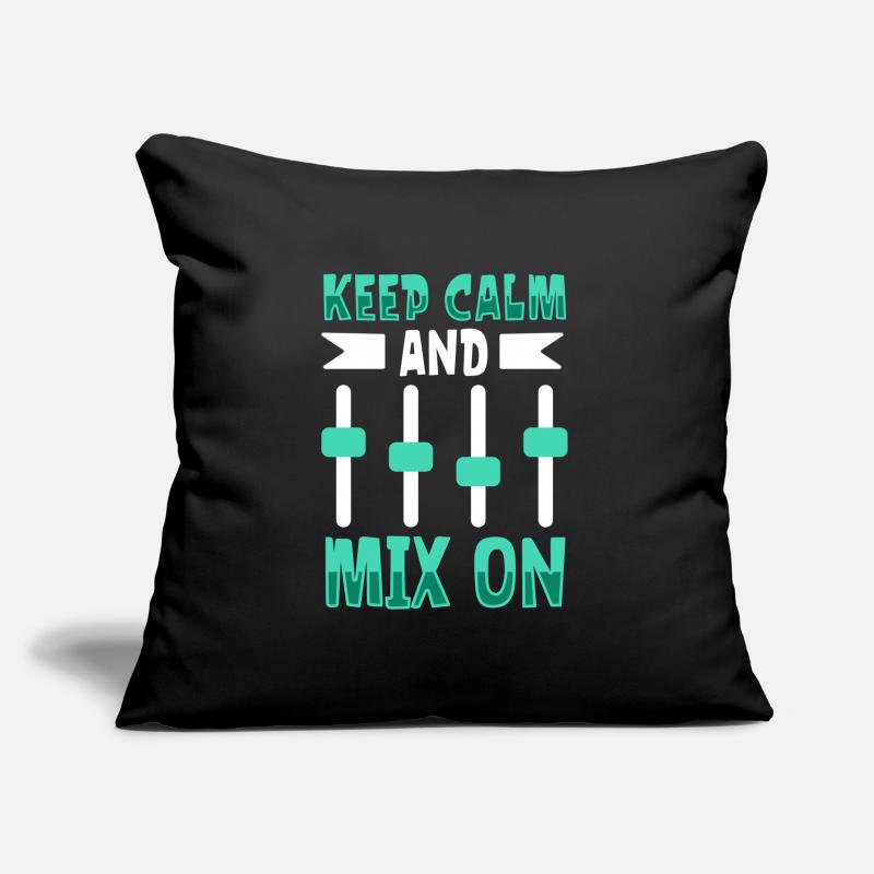 Keep Calm and Keep Mixing - Sound Engineer Sofa pillow with filling 45cm x 45cm