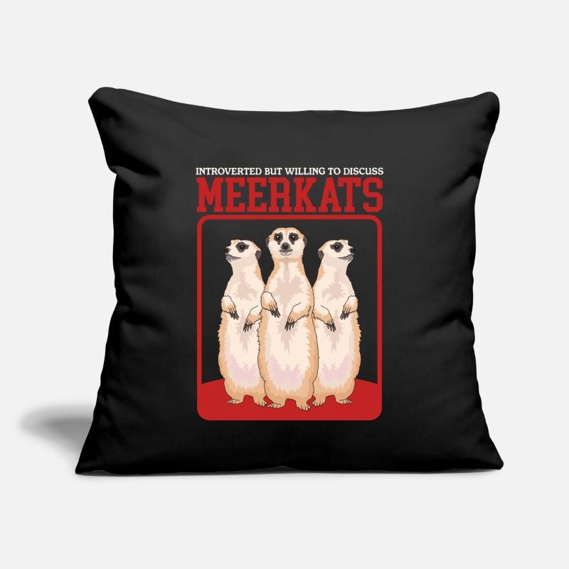 Suricates cool suricates Coussin et housse de 45 x 45 cm