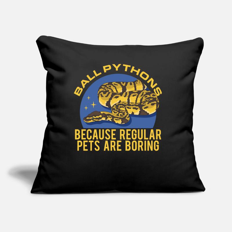 Roi Python Serpents Python Cadeau Coussin et housse de 45 x 45 cm