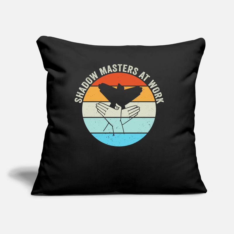 Shadow Masters At Work Puppet Shows Sofa pillow with filling 45cm x 45cm