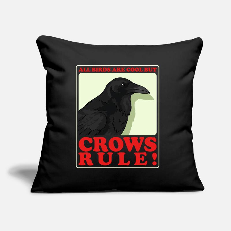 Crows Ravens Birds Gift Sofa pillow with filling 45cm x 45cm
