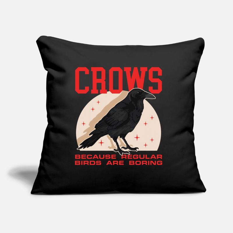Crows Birds Ravens Gifts Sofa pillow with filling 45cm x 45cm