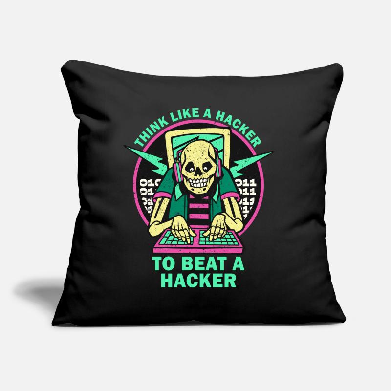 Ethical Hacker Cybersecurity Expertise Sofa pillow with filling 45cm x 45cm