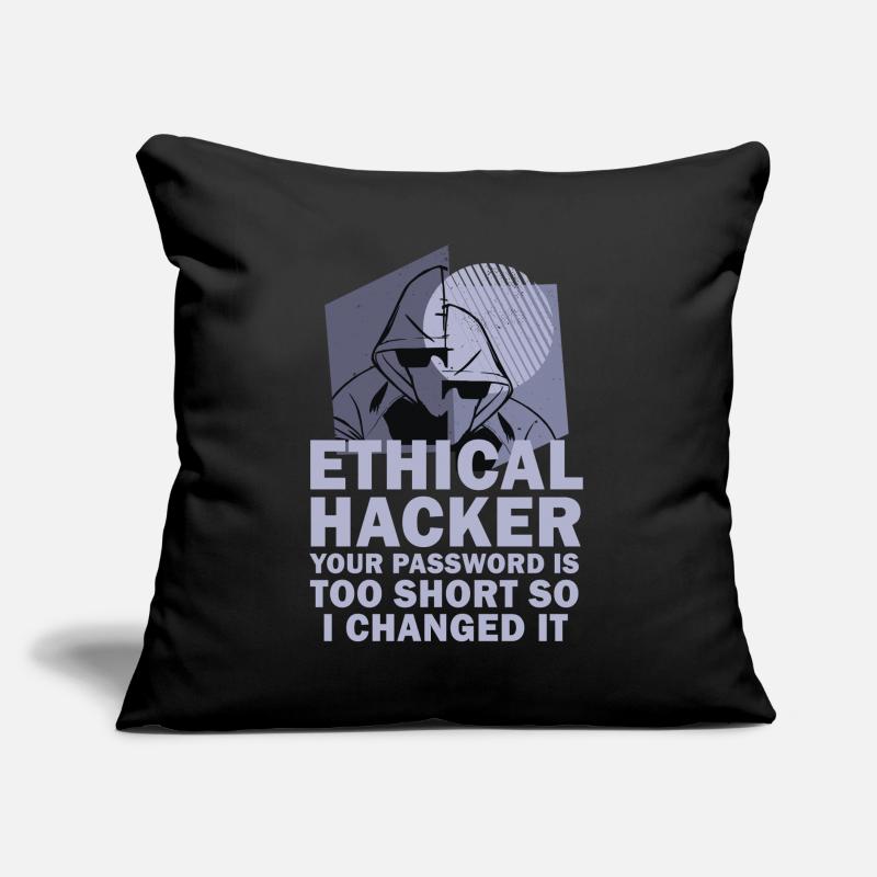 Ethical Hacker Cybersecurity Expertise Sofa pillow with filling 45cm x 45cm