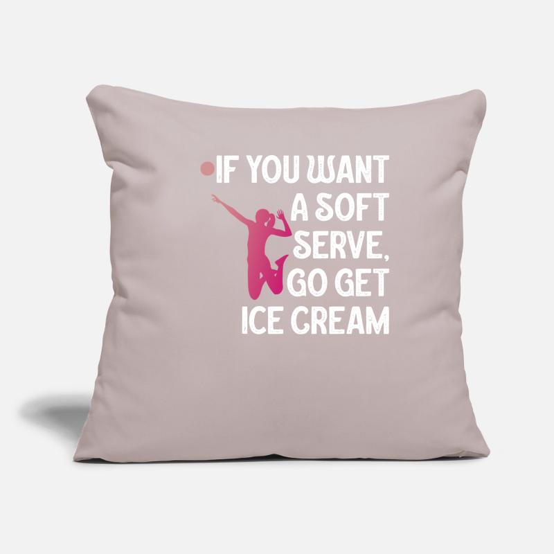 Wenn Sie ein Softeis wollen, holen Sie sich Eis Sofakissen mit Füllung 45 x 45 cm