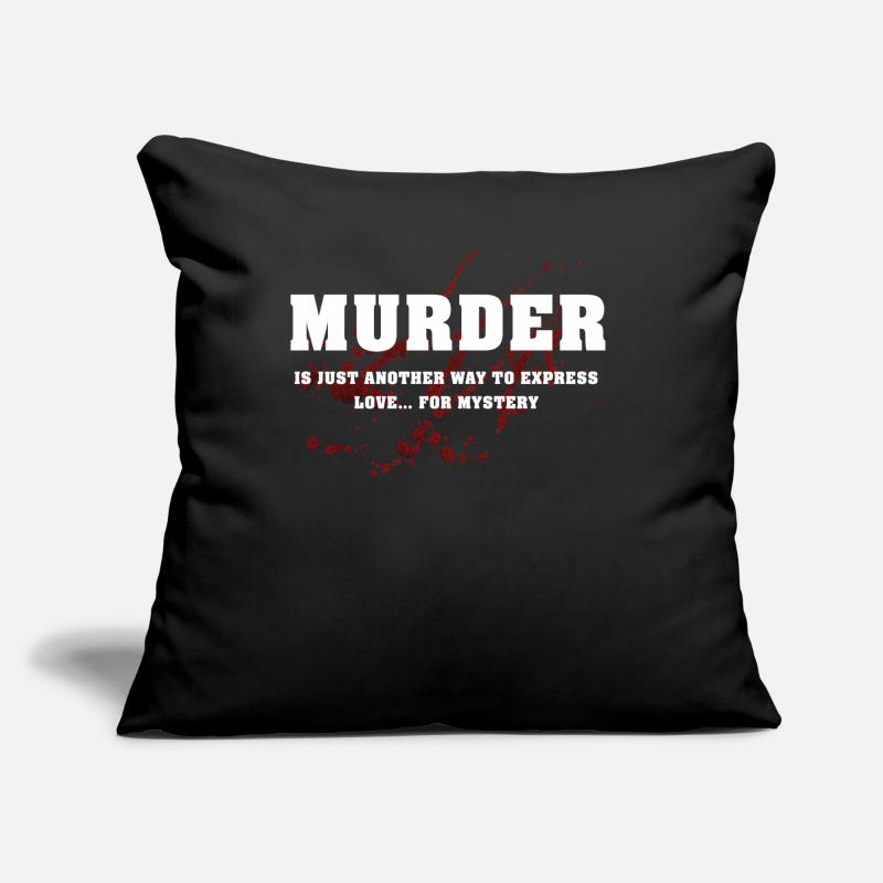 Murder Mystery Dinner Fun Night Sofa pillow with filling 45cm x 45cm