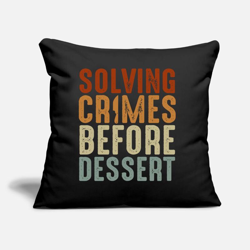 Murder Mystery Dinner Fun Night Sofa pillow with filling 45cm x 45cm