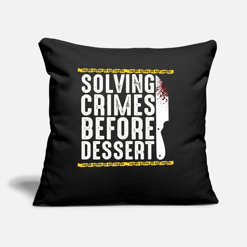 Murder Mystery Dinner Fun Night Sofa pillow with filling 45cm x 45cm