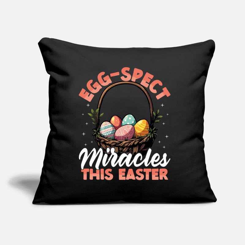 Des miracles de Specspespect pour Pâques mignons Coussin et housse de 45 x 45 cm