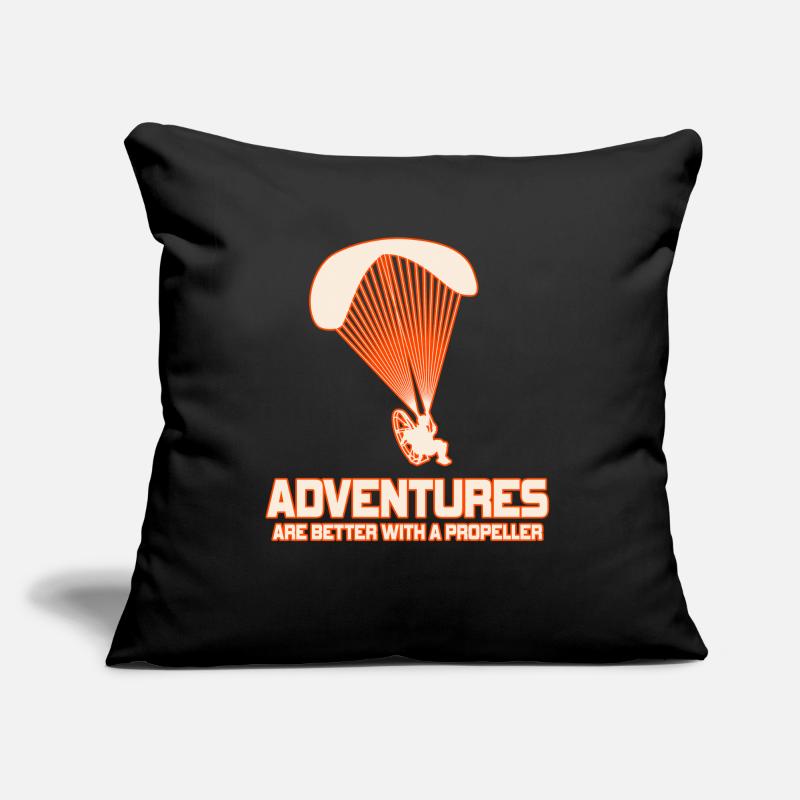 Adventures Are Better With A Propeller Sofa pillow with filling 45cm x 45cm