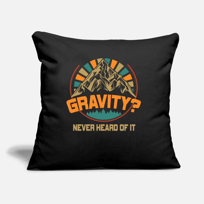 Hilarious Paramotor Gravity Meme Sofa pillow with filling 45cm x 45cm