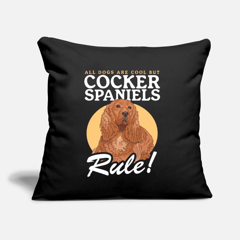 Cocker Spaniel Cocker Spaniel Gifts Sofa pillow with filling 45cm x 45cm