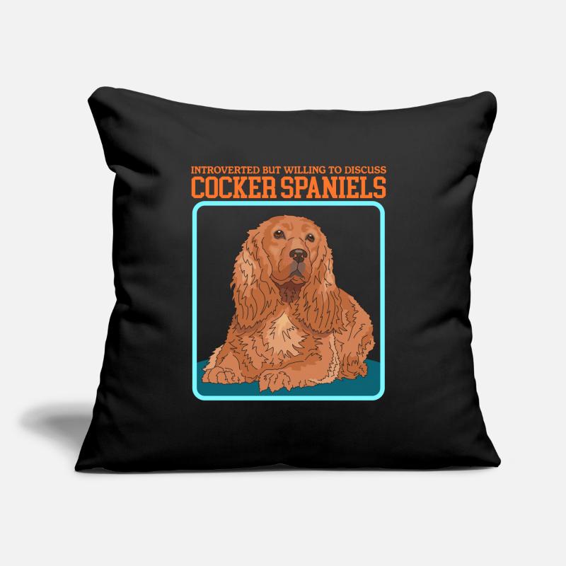 Cocker Spaniel Cocker Spaniel Gifts Sofa pillow with filling 45cm x 45cm