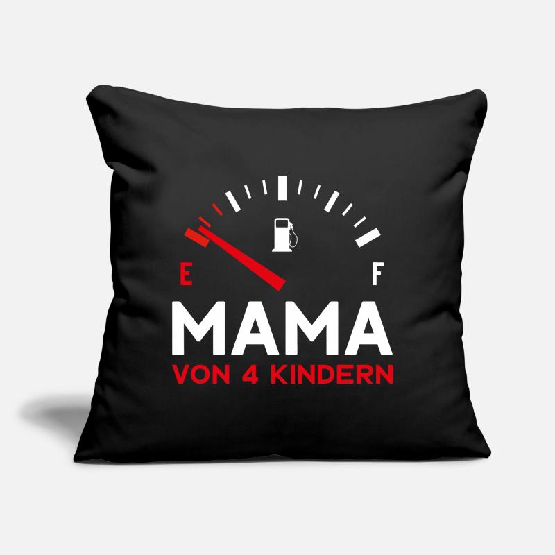 MAMA 4 KINDER MUTTERTAG Sofakissen mit Füllung 45 x 45 cm