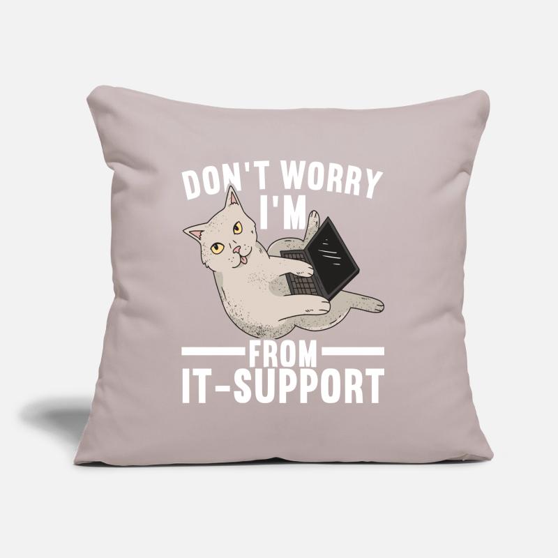 Programmers Programming Computer Scientists Sofa pillow with filling 45cm x 45cm