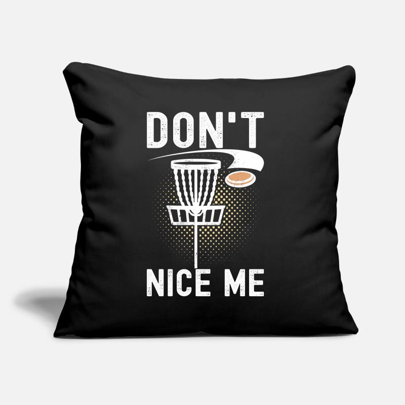 Disc Golf Disc Golfeur Coussin et housse de 45 x 45 cm