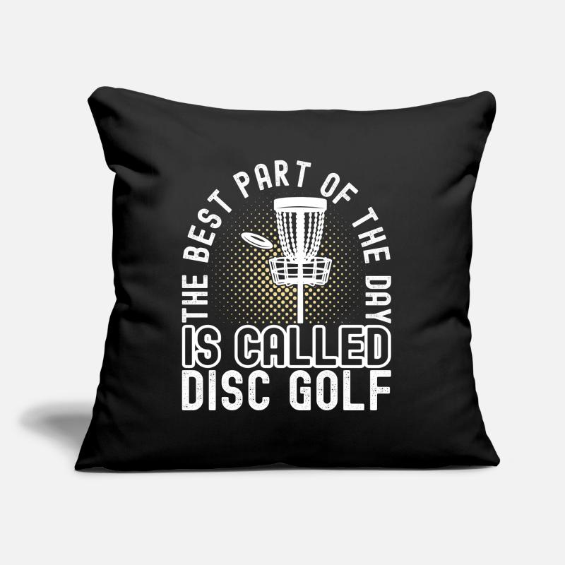 Disc Golf Disc Golfer Sofakissen mit Füllung 45 x 45 cm