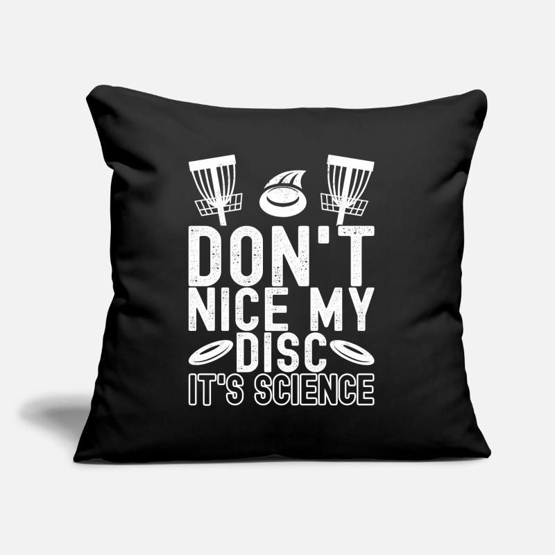 Disc Golf Disc Golfer Sofakissen mit Füllung 45 x 45 cm