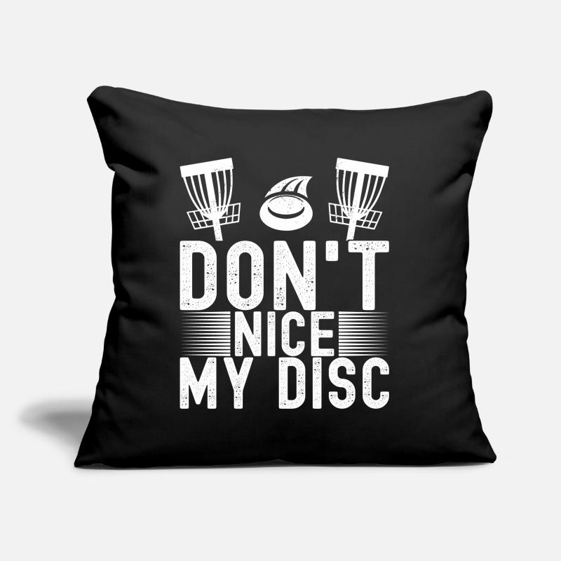 Disc Golf Disc Golfer Sofakissen mit Füllung 45 x 45 cm