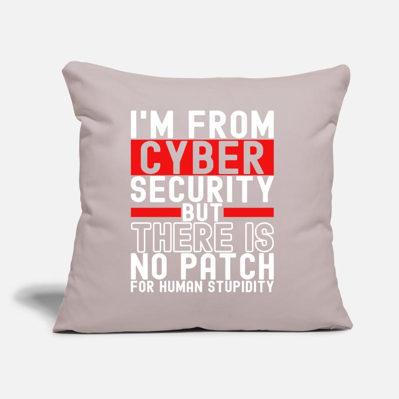 Programmeur Cybersécurité Coussin et housse de 45 x 45 cm