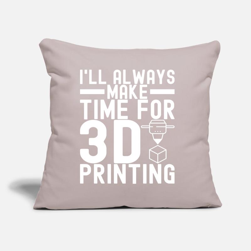 Impression 3D Coussin et housse de 45 x 45 cm
